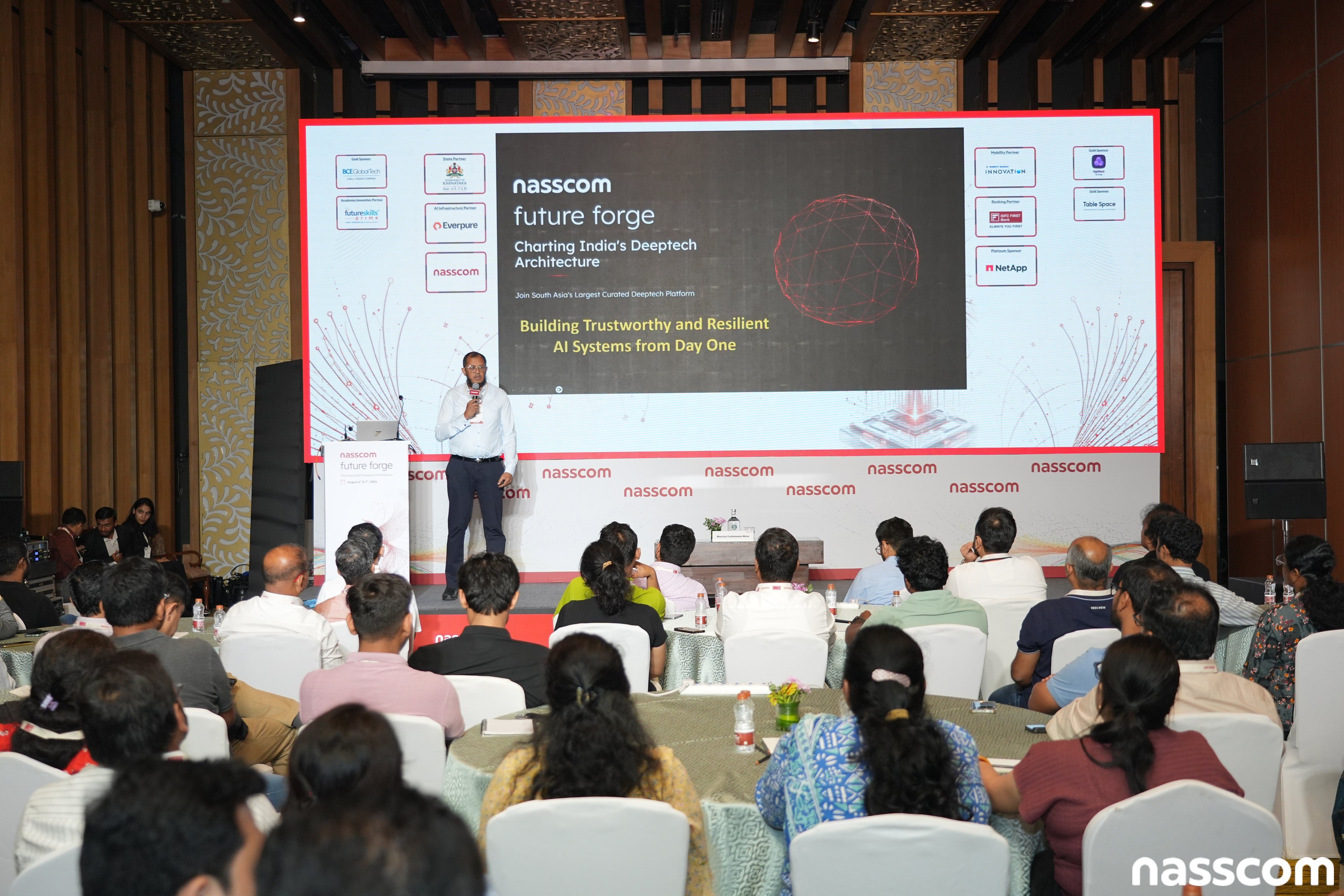 FORTEIA technical session on trustworthy and resilient AI at NASSCOM Future Forge 2026