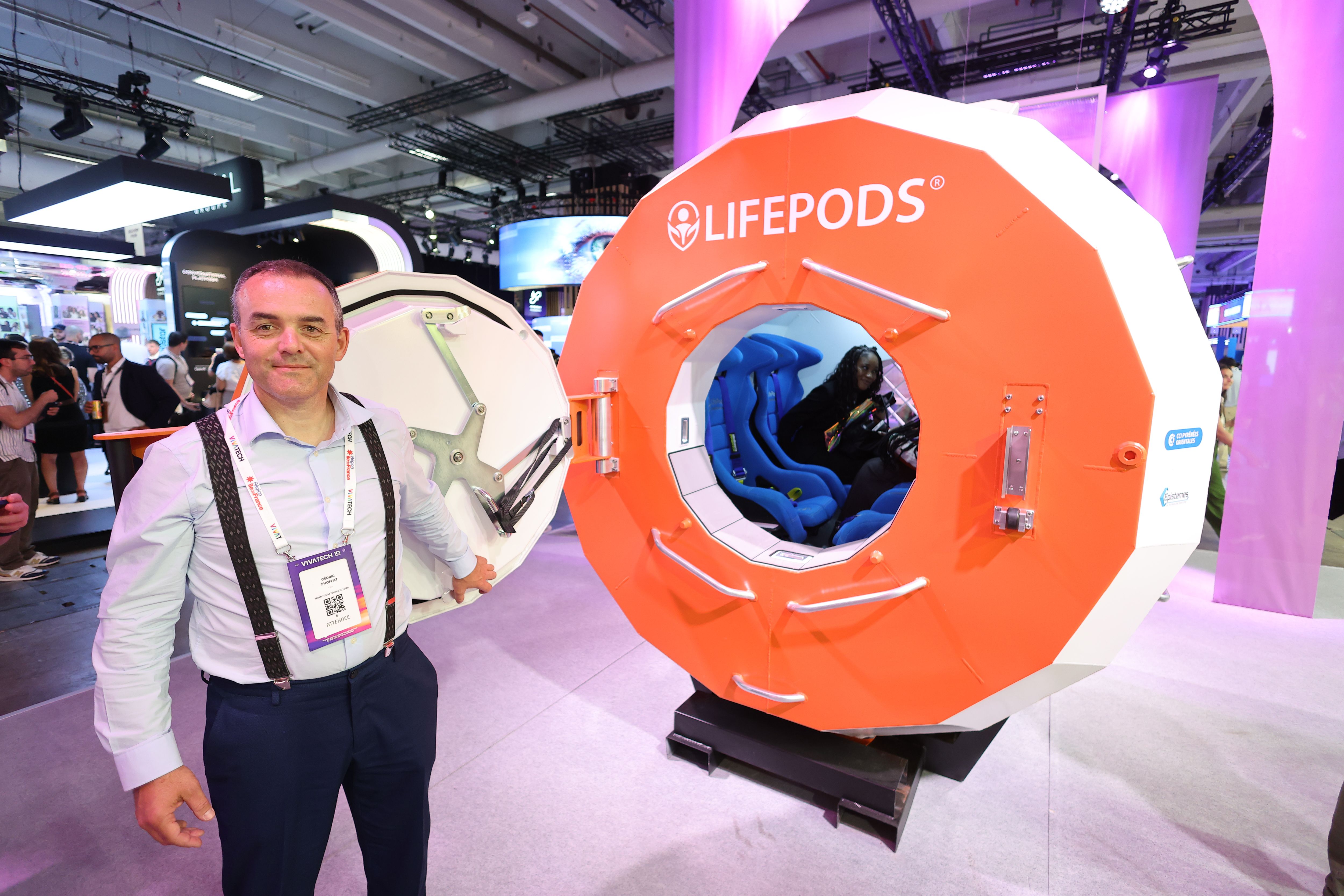 LifePods innovation showcase at VivaTech 2026