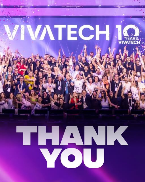 FORTEIA thank-you message following its participation in VivaTech 2026